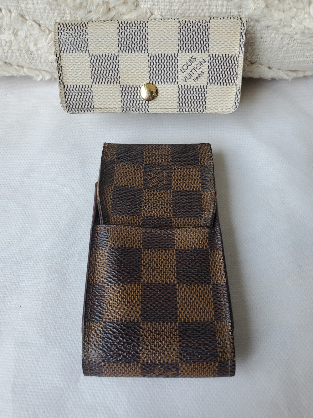 Louis Vuitton Damier Canvas Key Card Case & Pouch